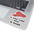 A Dad Like You Is Rare BBQ sticker for coolers, smokers, and Father’s Day gifts – shop DDR BBQ Supply