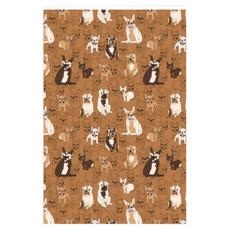 Wrapping Paper English Bulldog DDR Fab