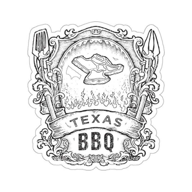 Texas BBQ Sticker DDR Fab