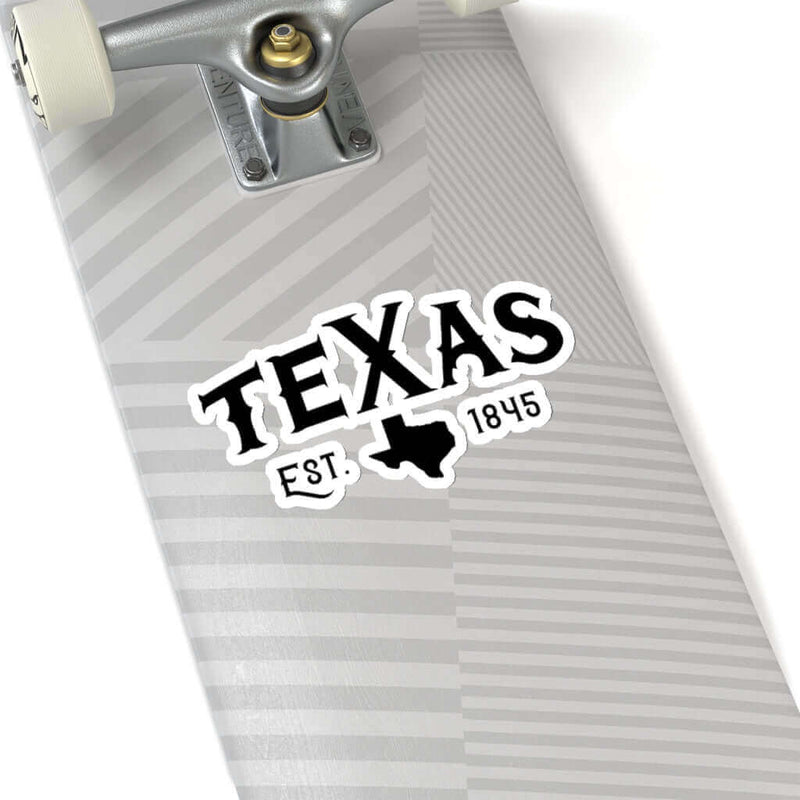 Texas Est 1845 BBQ Sticker DDR Fab