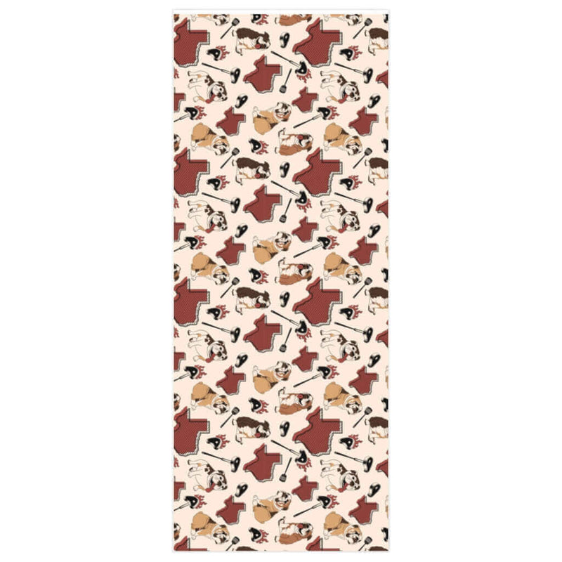 Wrapping Paper English Bulldog DDR Fab