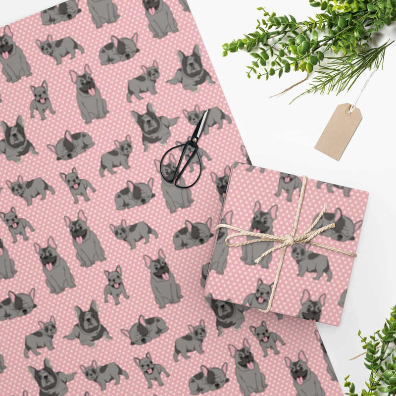 Wrapping Paper French Bulldog DDR Fab