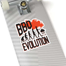BBQ Evolution BBQ Sticker – evolution to pitmaster BBQ decal at DDR BBQ Supply