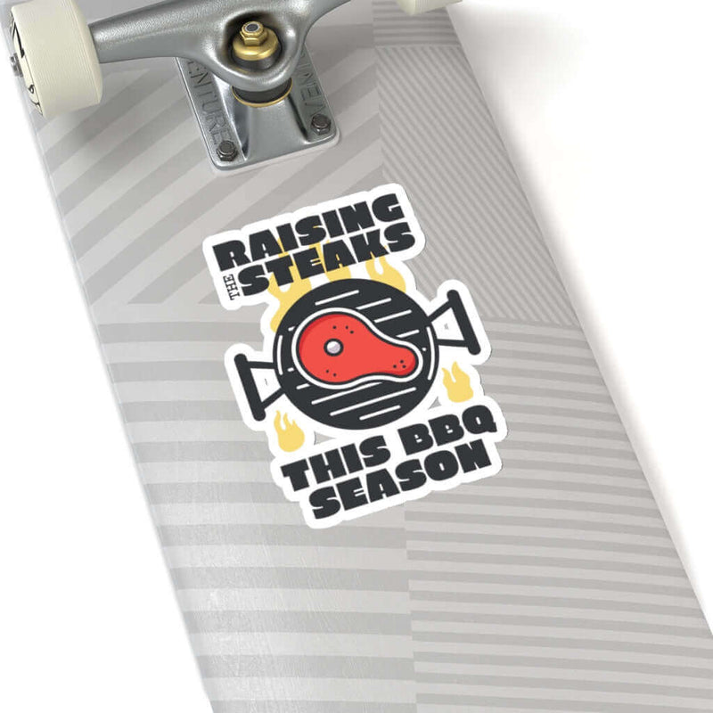 Raising the Steaks BBQ Sticker DDR Fab