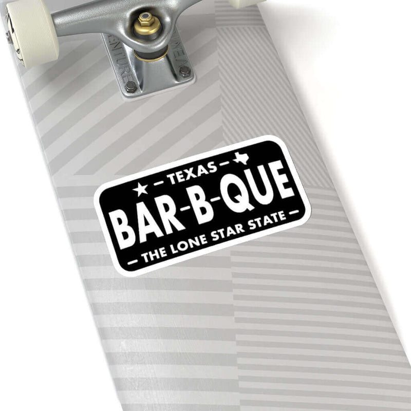 Texas Bar-B-Que BBQ Sticker DDR Fab