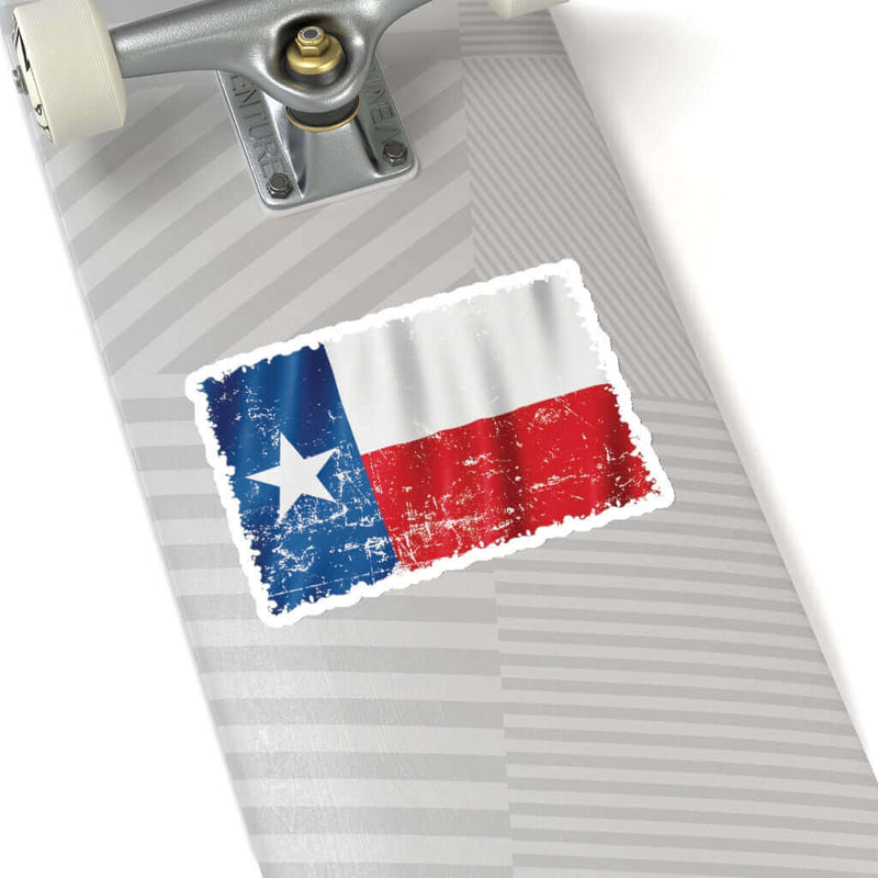 Texas Flag BBQ Sticker DDR Fab