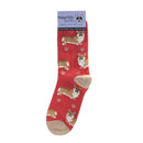 Corgi dog socks for BBQ lovers at DDR BBQ Supply – fun gift for grillers and their short-legged backyard buddies