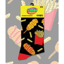 Corndogs and Fries novelty socks at DDR BBQ Supply – fun socks for snack lovers and fair fans