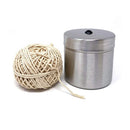 Stainless Steel Grilling Twine Holder with 220' food‑safe 18‑ply cotton twine