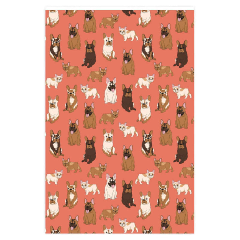 Wrapping Paper French Bulldog DDR Fab