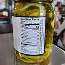 DDR BBQ Supply Bread & Butter Pickles 16 oz jar – sweet and tangy pickle slices with onions and spices