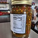 DDR BBQ Supply Five Amigos Fire Roasted Pepper Salsa Hot 16 oz jar – smoky roasted peppers with bold heat