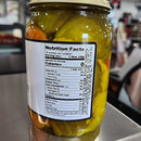 DDR BBQ Supply Garden Medley Pickles 16 oz jar – tangy pickled vegetables in bold brine