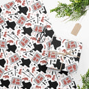 Lone Star BBQ Wrapping Paper in black with Texas, steaks, and grilling tools – available in 24x36 or 24x60 DDR BBQ Supply