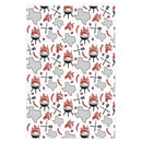 Lone Star BBQ Wrapping Paper in white with Texas, steaks, and grilling tools – available in 24x36 or 24x60 DDR BBQ Supply