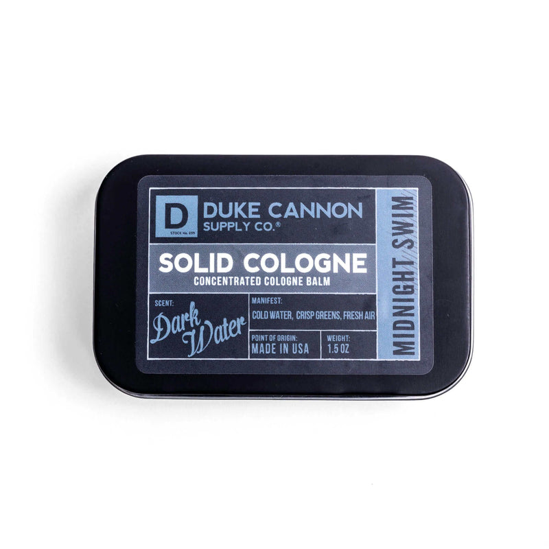 Duke Cannon Solid Cologne - Midnight Swim