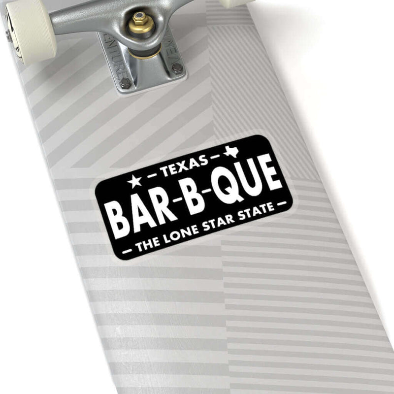 Texas Bar-B-Que BBQ Sticker DDR Fab