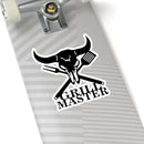 Grill Master BBQ sticker for coolers, smokers, and grilling stations – shop DDR BBQ Supply