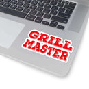 Grill Master BBQ sticker for smokers, coolers, and grilling gear – shop DDR BBQ Supply