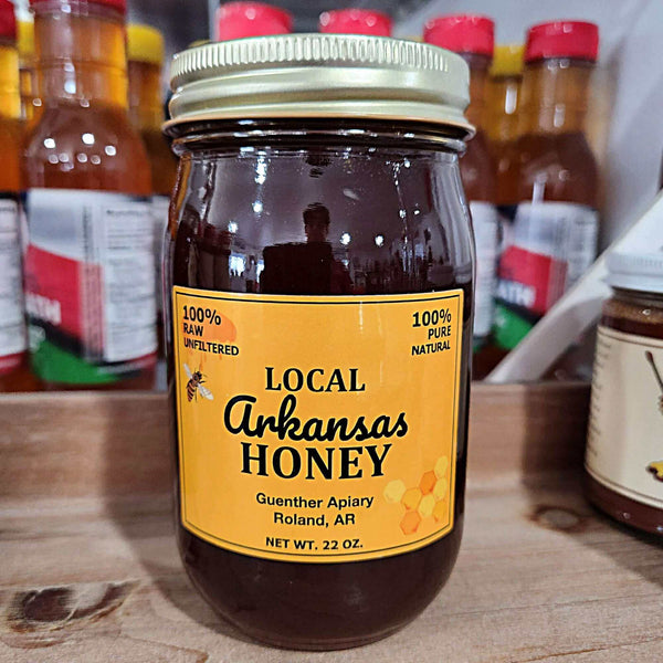 Local Arkansas Honey 100% Raw Unfiltered Guenther Apiary