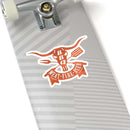 Meat Fire Beer BBQ sticker for smokers, coolers, and grilling gear – shop DDR BBQ Supply