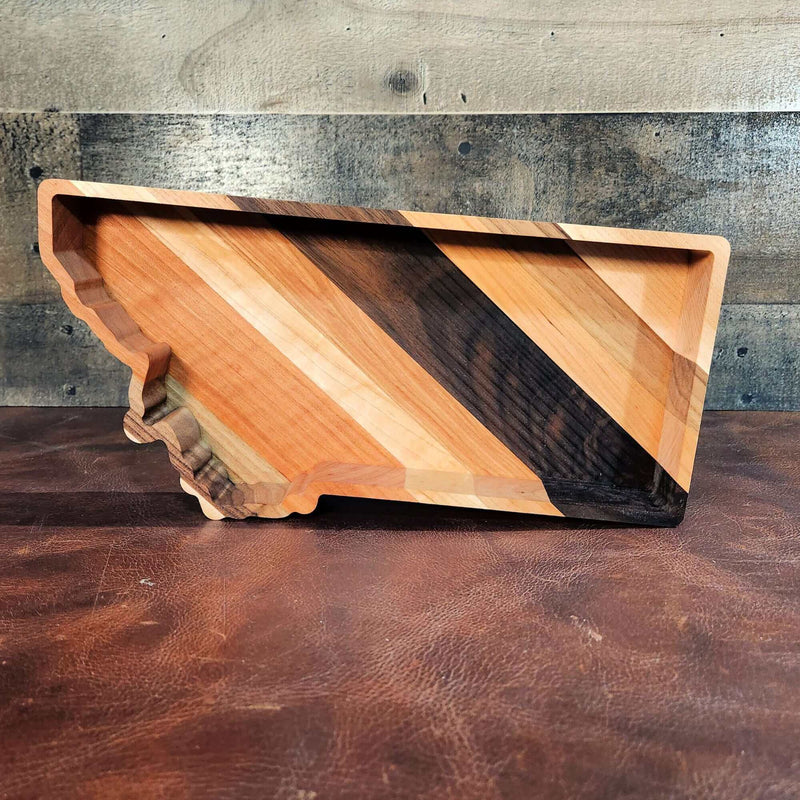 Montana Wood Tray Two Acre Woodworks