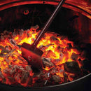 Napoleon charcoal rake and tongs set for safely managing hot coals and ash on grills or smokers