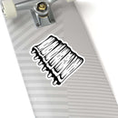 Ribs BBQ sticker for smokers, coolers, and meat-loving grillers – shop DDR BBQ Supply