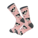 pink Shih Tzu dog socks for BBQ lovers at DDR BBQ Supply – fun gift for grillers and their fashionable little companions