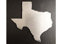 State of Texas raw metal cutout home décor from DDR BBQ Supply – 16-gauge cold rolled steel, made in the USA