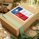 Texas Flag BBQ sticker for coolers, smokers, and grilling gear – shop DDR BBQ Supply