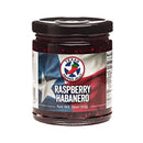 Texas Pepper Jelly Raspberry Habanero Pepper Jelly with sweet raspberry flavor and medium habanero heat for both savory and dessert uses